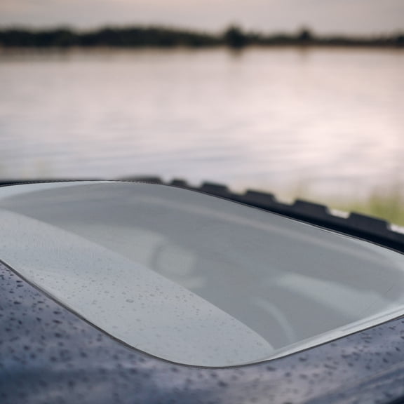 LITINKIMI Black Car Sunroof Cover Sunshade Mesh Offers Privacy and Keeps Interior Cool