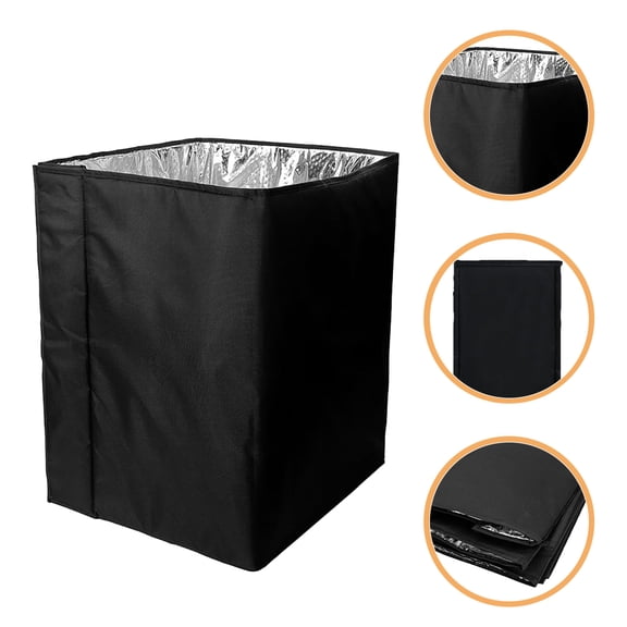 LITINKIMI Black Garden Beehive Wrap for Winter Cold Proof Protective Cover Easy to Clean