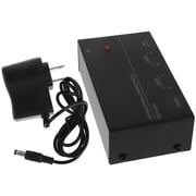 LITINKIMI Metal Phono Preamp Black Hifi Audio Turntable Compatible for DIY