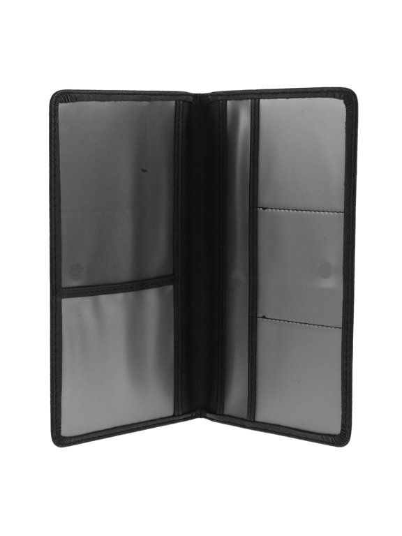 Elegant Black PU Document Holder for Storage Use Splashproof and Stain-Resistant