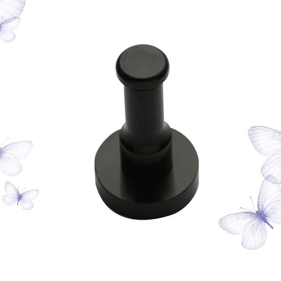 LITINKIMI Black Wall Hanger Made of Aluminum Rust Proof Metal Hooks for Home Use