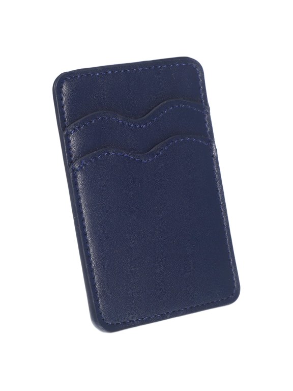 Dark PU Business Card Holder Case for Women, and Stylish, Perfect for Daily Use