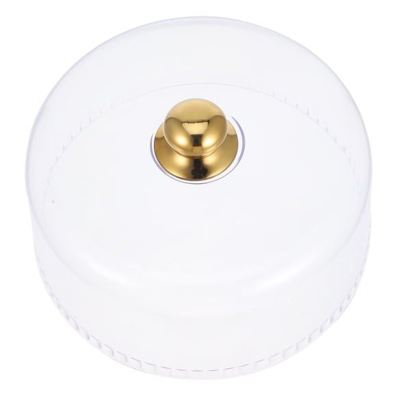 LITINKIMI Cake Stand Clear Dome Acrylic Protective Cover For Dessert Shop 1Set