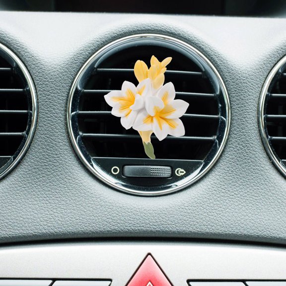 LITINKIMI Car Air Outlet Diffuser Clip Orange Color for Stylish and Functional Car Interior Decor
