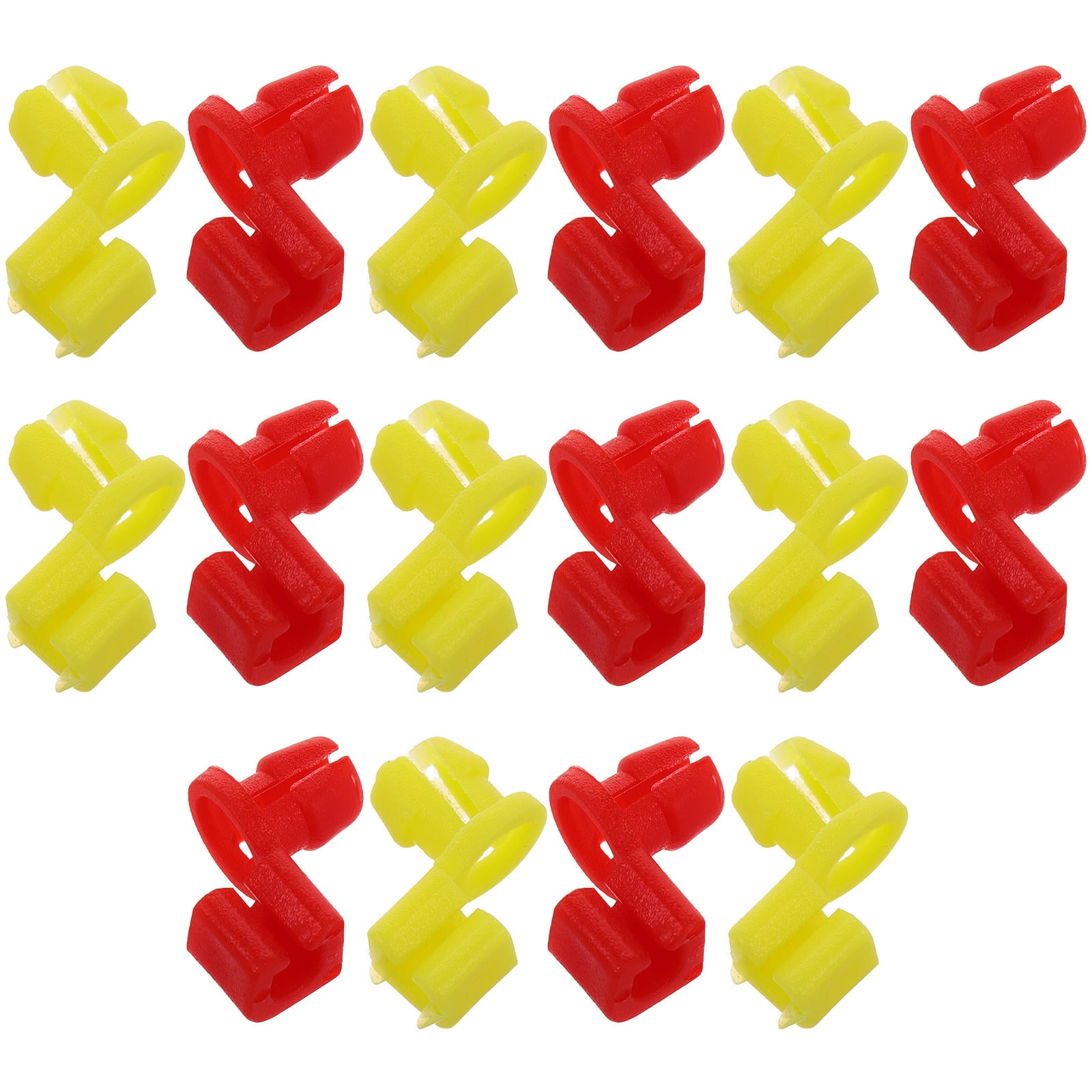 LITINKIMI Car Door Lock Rod Clips Assorted Color Plastic for Auto ...