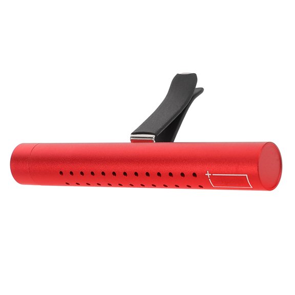 LITINKIMI Car Freshener Vent Clip Red Sturdy Aromatherapy Stick for Vehicle Fragrance Diffuser