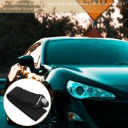 LITINKIMI Black Polyester Tow Strap for Car Pulling and Versatile Traction, Heavy-Duty Recovery Rope