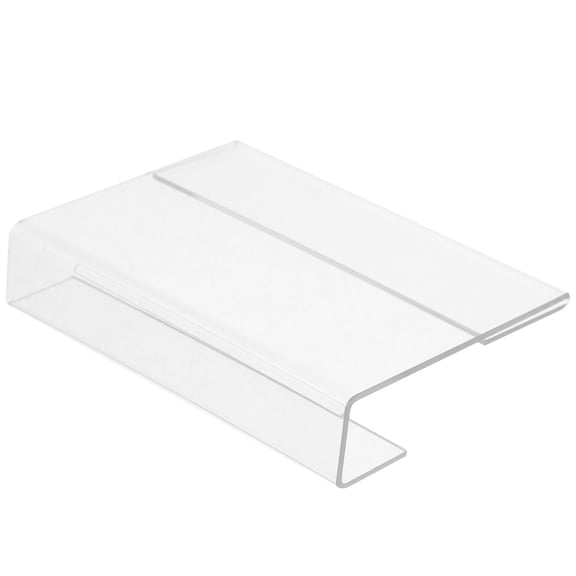 LITINKIMI Clear Acrylic Name Stand for Office with Sleek Design and Lightweight Portability