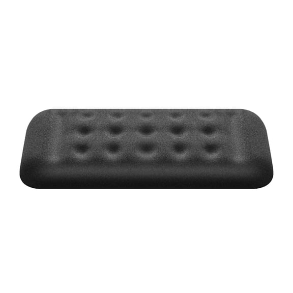 LITINKIMI Comfortable Memory Foam Keyboard Pad Wrist Rest with Ergonomic Design Black