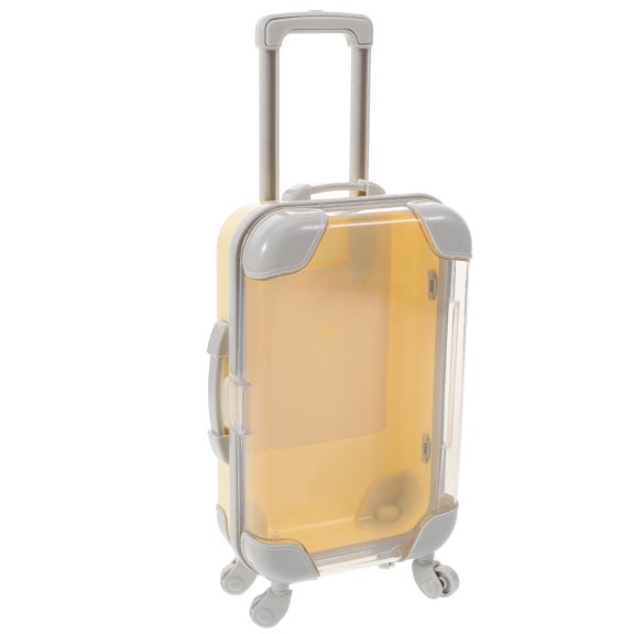 LITINKIMI Compact Pink Eyelash Storage Container for Travel with Clear Lid and Protective Interior