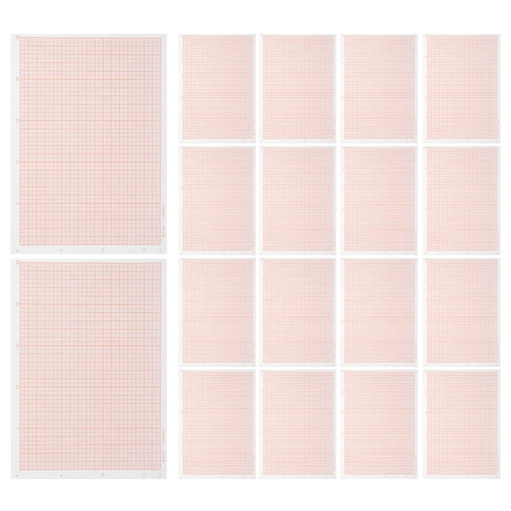 LITINKIMI Drawing Supplies for Office Work 100 Sheets A4 White Grid Paper