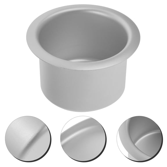 LITINKIMI Durable Aluminum Metal Cup Holder Insert for Sofa and Recliner Handle Supports Drinks and Small Items