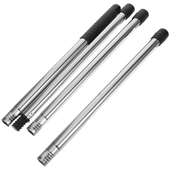 LITINKIMI Durable Plated Silver Gutter Scoop Tool with Extendable Pole for Roof Debris Removal
