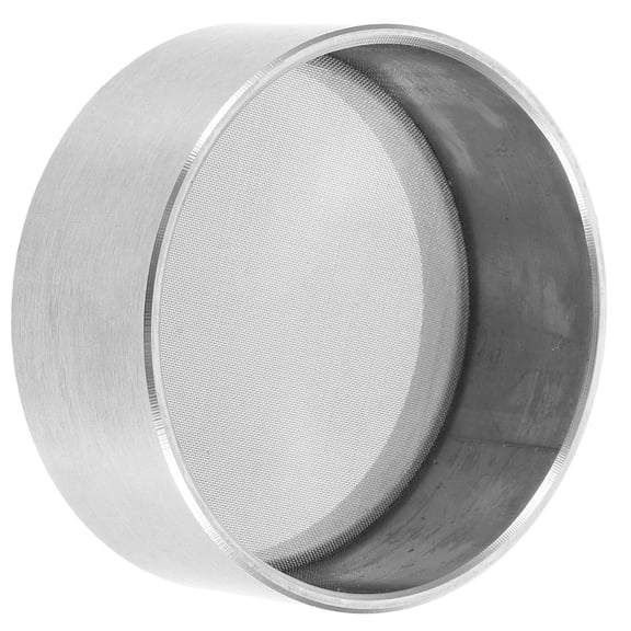 LITINKIMI Durable Stainless Steel Fine Mesh Sieve for Laboratory Cell and Particle Filtration in Plated Silver
