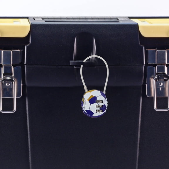 LITINKIMI Durable Wire Lock Cable with Combination Lock for Counters and Showcase Security