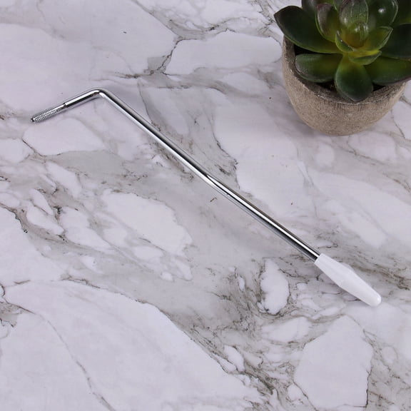 LITINKIMI High Gloss Plated Silver Tremolo Whammy Bar with Strong Durable Iron for Guitar Single Bridge