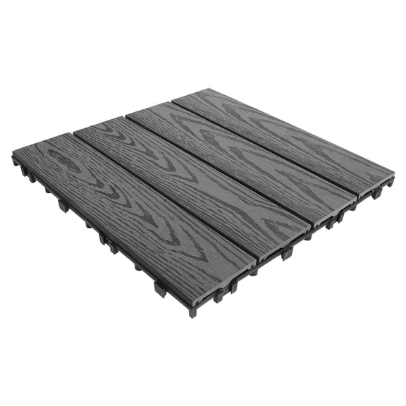 LITINKIMI Weather Resistant Interlocking Deck Tiles Outdoor Plastic Flooring for Patio Poolside
