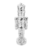 LITINKIMI Artistic Silver Nutcracker Figurine for Christmas Tabletop Decoration