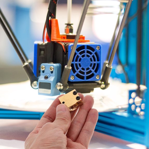 LITINKIMI Extruder Heating Block Kit Copper Material for 3D Printing 1Pcs