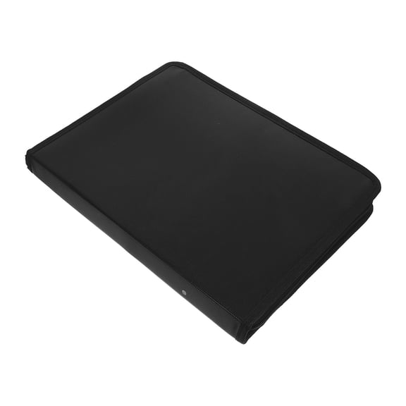LITINKIMI Black Fireproof Document Folder with Accordion Design for Secure and Organized Document Storage