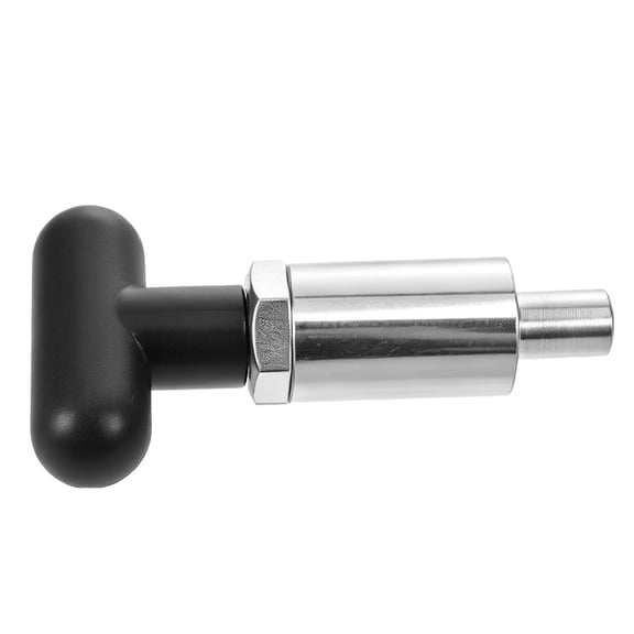 LITINKIMI Fitness Equipment T Handle Spring Pull Pin Plated Silver Steel for Smooth Adjustment