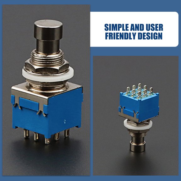 LITINKIMI Foot Button Guitar Switch Metal Effects Switching 1Pcs