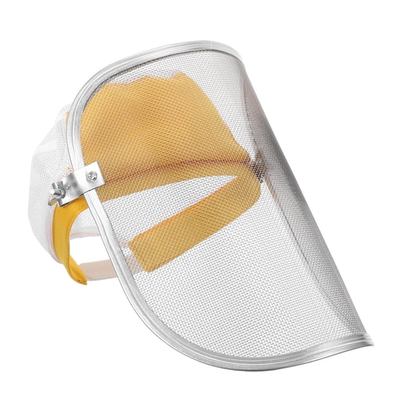 LITINKIMI Full Face Protective Mesh Mask with Transparent Visor for Grinding and Installation Work