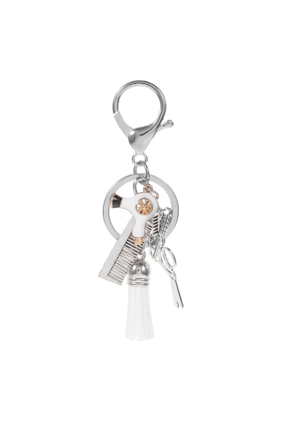 Hairdressers Keychain Scissor Comb Present Everyday Use 1Pack