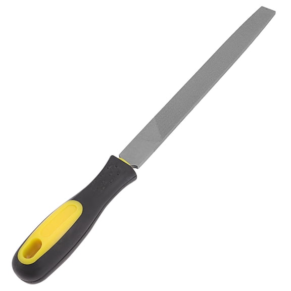 LITINKIMI Hand File Flat with Handle for Sharpening and Metalwork with Durable Design