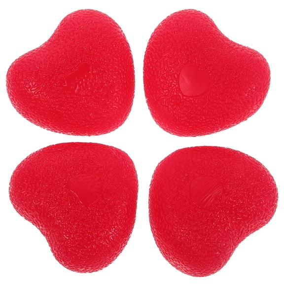 LITINKIMI Hand Therapy Balls Ergonomic Design Red