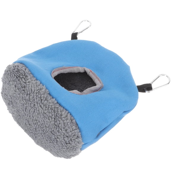 LITINKIMI Blue Wear Resistant Parrot Nest Hanging Bird House for Garden Window Balcony Decoration