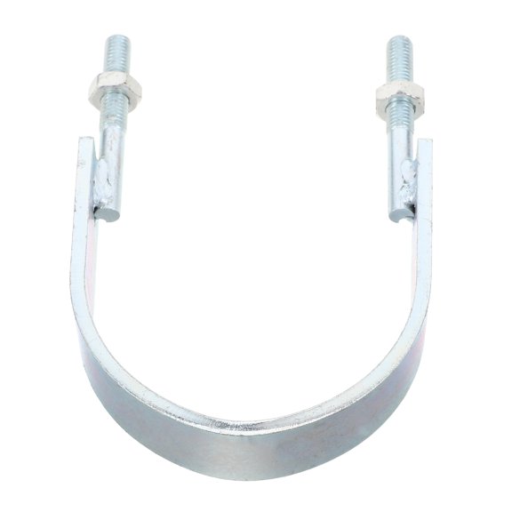 LITINKIMI Heavy Duty Forklift Metal U Bolt Plated Silver Fastening Part for Hydraulic Cylinder Mount