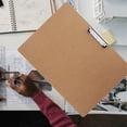 LITINKIMI Heavy Duty Khaki A3 Clip Board with Metal Clip for Office ...