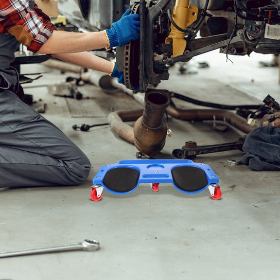 LITINKIMI Heavy Duty Rolling Knee Creeper with Abrasion Resistant Surface for Garage and Car Repairs