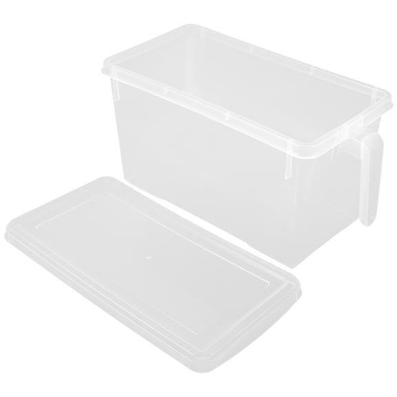 LITINKIMI Home Kitchen Storage Container for Food and Fresh Fruit Transparent Bin