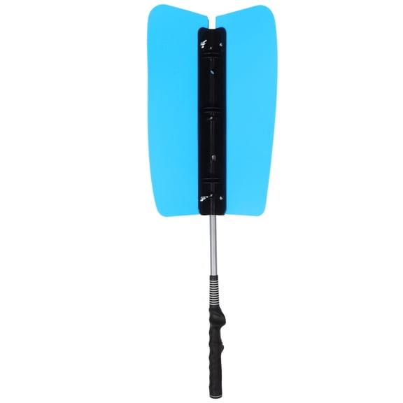 LITINKIMI Home Use Blue Golf Swing Trainer with Wind Simulation for Effective Practice