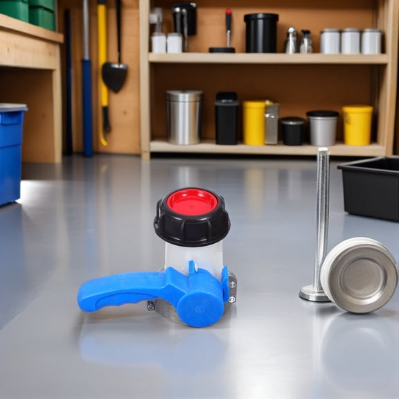 LITINKIMI IBC Tote Valve with Integrated Precision Valve, Plastic Construction for Industrial and Bulk Liquid Tanks