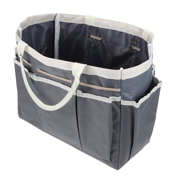 LITINKIMI Waterproof Garden Tool Organizer Bag with Multiple Compartments and Handle