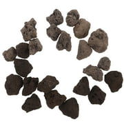 LITINKIMI Lava Rock Black Irregular 1Bag For Decorative Items In Garden And Aquarium