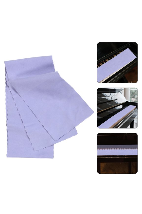 Lavender Piano Dust Cover with Suit Fit Design for Home and Studio Keyboard Protection