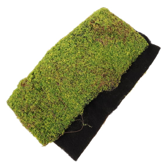 LITINKIMI Lifelike Artificial Moss Mat Green Fake Turf for Rustic Farmhouse Garden Decor