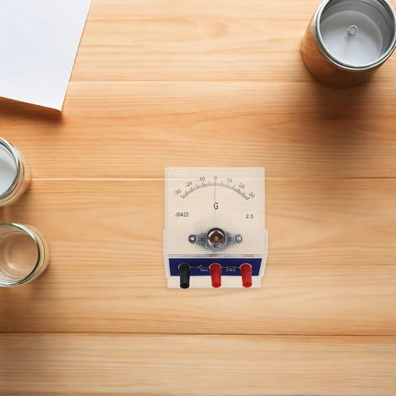 LITINKIMI Manual Range Dc Voltmeter with Clear Analog Display for Home Physics Experiments and Low Voltage Testing