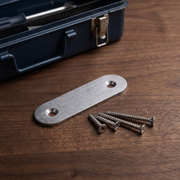 LITINKIMI Stainless Steel Doorbell Cover Plate with Screws for Home Installation