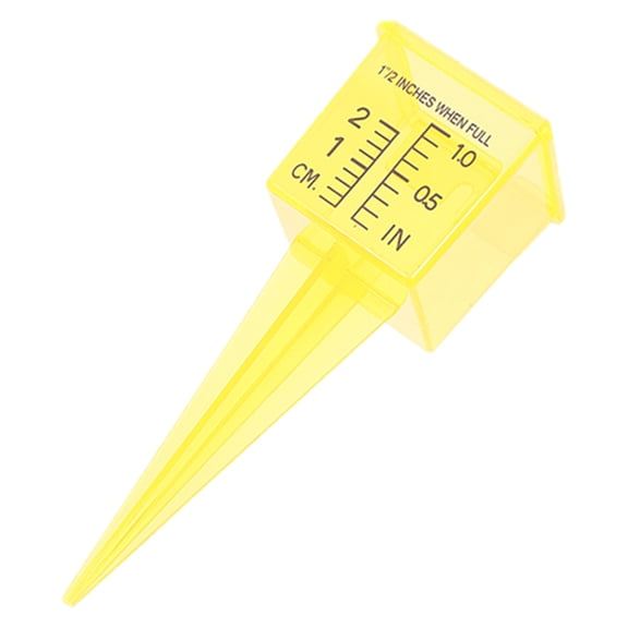LITINKIMI Rain Sprinkler Gauge Water Flow Meter Wide Mouth for Gardeners 1Pack