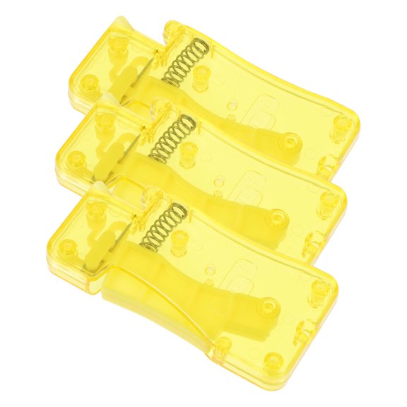LITINKIMI Needle Treading Tool 3Pcs Yellow Pp Threading Assistance for Low Vision Users