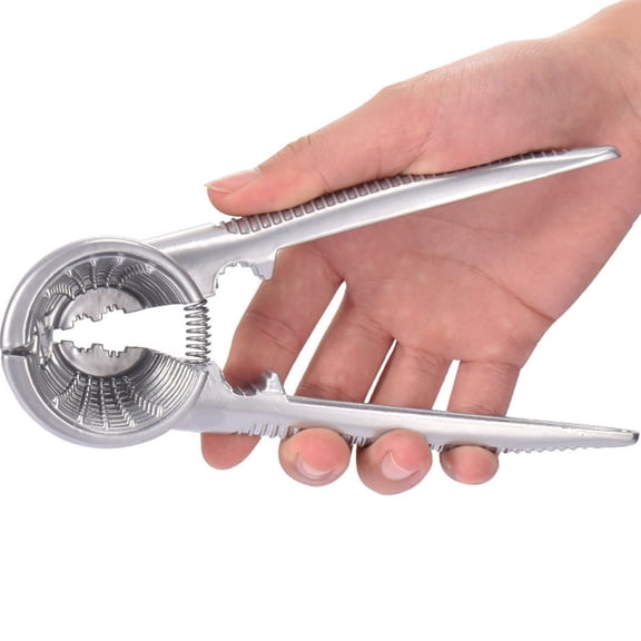 LITINKIMI Plated Walnut Cracker with Reinforced Shell Opener - Household Nutcracker Tool