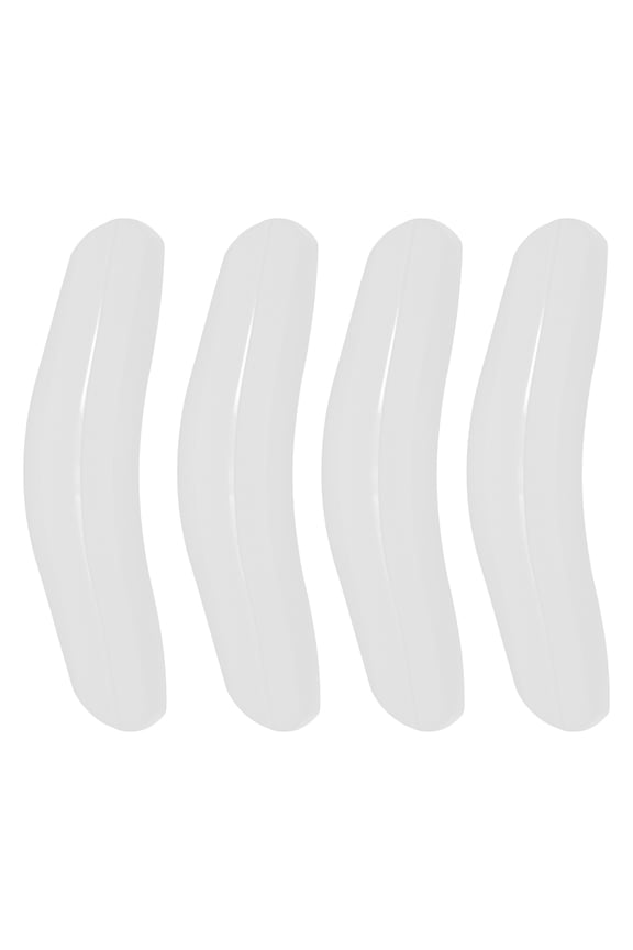 Oval Bra Strap Holders 4Pcs for Pressure Reduction and Comfortable Support White