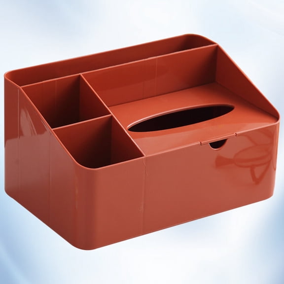 LITINKIMI PP Paper Storage Box for Office Decor Red 1Set
