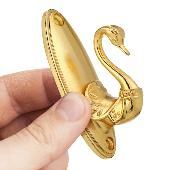 LITINKIMI Set of 2 Vintage Curtain Holdbacks – Elegant Drapery Hooks for Window Treatments