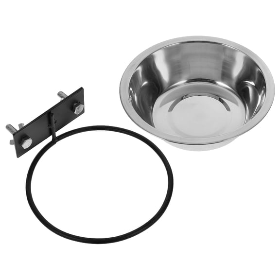 LITINKIMI Pet Feeding Station Stainless Steel Elevated Design For Cats 1 Set